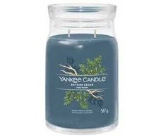 Yankee Candle Aromatinė žvakė Signatūrinė stiklinė didelė Bayside Cedar 567 g