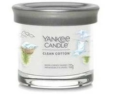 Yankee Candle „Yankee“ žvakių stiklinė „Clean Cotton“, 122 g