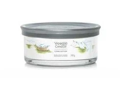 Yankee Candle Aromatinė žvakė Signature tumbler medium Clean Cotton 340 g