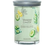 Yankee Candle Aromatinė žvakė Signature tumbler large Cucumber Mint Cooler 567 g