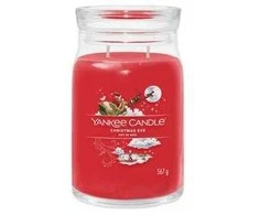 Yankee Candle Aromatinė žvakė Signature glass large Christmas Eve 567 g