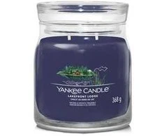 Yankee Candle Aromatinė žvakė Signature glass medium Lakefront Lodge 368 g