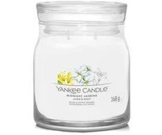 Yankee Candle Aromatinė žvakė Signature glass medium Midnight Jasmine 368 g