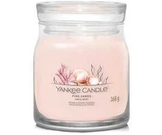 Yankee Candle Aromatinė žvakė Signature glass medium Rožinė Sands 368 g