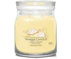 Yankee Candle Aromatinė žvakė Signature glass medium Vanilla Cupcake 368 g