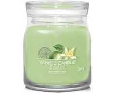 Yankee Candle Aromatinė žvakė Signature glass medium Vanilla Lime 368 g