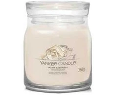 Yankee Candle Aromatinė žvakė Signature glass medium Warm Cashmere 368 g