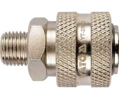 Jungtis greita (lizdas), išorinis sriegis Yato | 1/4" (6.3mm)