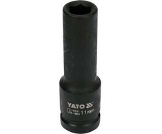 Yato Toya Sa Poland Galvutė smūginė šešiakampė ilga | 12,5 mm (1/2") | 11 mm (YT-1031)