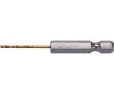Toya Sa Poland Grąžtas metalui su Hex 6.3 mm (1/4") galu HSS-TiN | 1,5 mm (YT-44750)