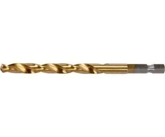 Toya Sa Poland Grąžtas metalui su Hex 6.3 mm (1/4") galu HSS-TiN | 7.0 mm (YT-44766)