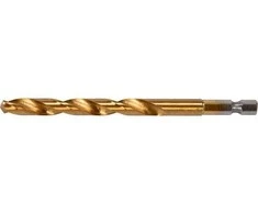 Toya Sa Poland Grąžtas metalui su Hex 6.3 mm (1/4") galu HSS-TiN | 8.5 mm (YT-44769)