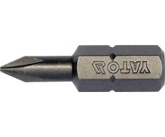 Yato BITS 1/4''X25 MM PH0 10 vnt
