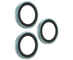 Zagg Glass Elite nuo atspindžių apsaugantys fotoaparato žiedai, skirti iPhone 18 Pro Max / 17 Pro Max / 18 Pro / 17 Pro, mėlyna