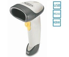 Zebra „Motorola LS2208“, lazeris, -30–30°, -65–65°, -60–60°, UPC/EAN UPC/EAN + papildomi kodai UCC/EAN 128, kodas 39, kodas 39, visas ASCII kodas 39, „TriOptic“ kodas 128..., 100 sek./puslapis