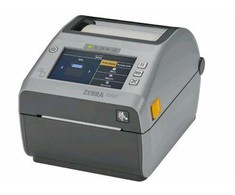 Spausdintuvas Zebra ZD621, Tiesioginis terminis, 203 x 203 DPI, 203 mm/sek., Laidinis ir belaidis, Pilkas