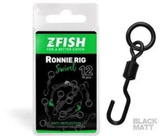 ZFISH Ronnie Rig Swivel Matt 12 dydžio