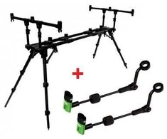 Stovas 3 meškerėms Zfish Rod Pod Construct