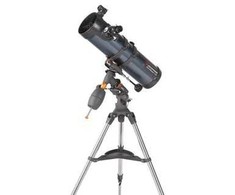 Teleskopas Celestron Astromaster 130EQ Reflector 33x Juodas, Mėlyna, Pilkas