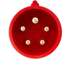 Adapteris CEE 32 A iš 3 fazių į CEE 32 A 1 fazę