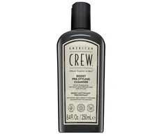 American Crew Boost Pre-Styling Valiklis apimties suteikiantis paruošiamasis šampūnas vyrams, 250 ml