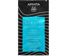 Apivita Express Beauty Hair Mask Hyaluronic Acid plaukų kaukė, 20 ml