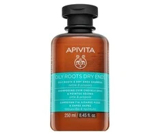 "Apivita" šampūnas riebioms plaukų šaknims ir sausiems galiukams 250ml