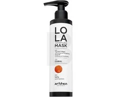 Artègo Lola Your Beauty Colour Mask Coral plaukų kaukė, 200 ml