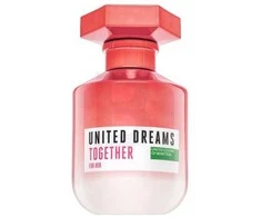 Benetton United Dreams Together For Her EDT tualetinis vanduo moterims, 80 ml