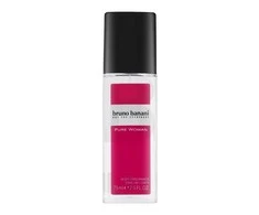 Bruno Banani, Pure Woman, Natural, Dezodorantas Purškiklis, For Women, 75 ml