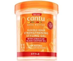 Cantu Sviestmedžių aliejumi Flexible Hold Strengthening Styling Gel plaukų formavimo gelis, 524 g