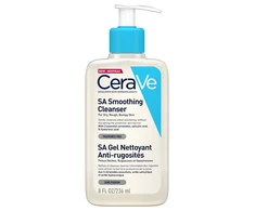 Veido prausiklis sausai ir šiurkščiai odai Cerave SA Smoothing Cleanser, 236 ml