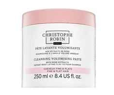 Christophe Robin Cleansing Volumizing Paste With Rose Extracts Valomasis šampūnas pastos pavidalu, pakelia plaukus prie šaknų 250ml