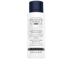 Christophe Robin Night Recovery Monoi aliejus su Balto lotoso žiedais, atkuriamasis plaukų aliejus 92 ml