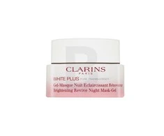 Clarins Baltas Plus Brightening Revive Night Mask-Gel Face Mask moterims, 50 ml