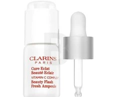 Clarins Beauty Flash Fresh Ampoule skaistinantis serumas veidui su vitaminu C, 8 ml