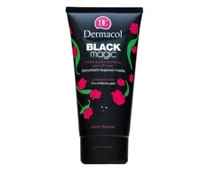 Dermacol Juodas Magic Face Mask nuplėšiama veido kaukė probleminei odai, 150 ml