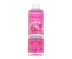 Eveline Cosmetics Organic Peony Micellar Vanduo 5in1 raminamasis micelinis vanduo jautriai odai, 400 ml