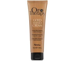Fanola Oro Therapy 24K Gold Hand Kreminis Hand Kreminis moterims, 100 ml