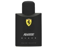 Ferrari Scuderia Juodas EDT tualetinis vanduo vyrams, 125 ml