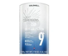 Plaukų šviesinimo milteliai Goldwell Light Dimensions Oxycur Platin 9+ 500g