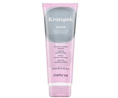 Inebrya Kromask Coloring maitininantis Mask Sidabrinis dažanti maitinamoji kaukė šviesiems plaukams, 250 ml