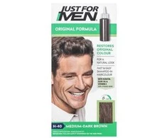 „Just For Men“ Šampūnas plaukų dažai H40 vidutinė tamsi ruda spalva, 66 ml