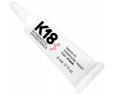 Nenuplaunama atkuriamoji plaukų kaukė K18 Leave-in Molecular Repair Hair Mask, 5x5 ml
