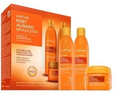 „Kativa Post Brazilian Tiesinimo Rinkinys“ 2 vnt., 225 ml +, 150 ml