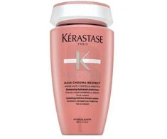 Drėkinamasis plaukų šampūnas jautriems, pažeistiems ir normaliems dažytiems plaukams Kerastase Chroma Absolu Bain Chroma Respect Šampūnas 250ml