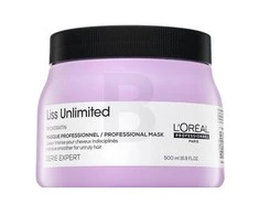 L'Oreal Professionnel Serie Expert Liss Unlimited plaukų kaukė kreminiam glotninimui, 500 ml