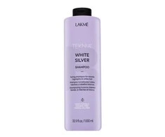 Lakme Teknia Baltas Sidabrinis Šampūnas, 1000 ml