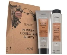 Plaukų priežiūros priemonių rinkinys Lakme Teknia Color Refresh Cocoa Brown, rudais atspalviais dažytiems plaukams