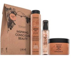 Lakmé Teknia Hair Care Argan Oil Pack, 300 ml +, 250 ml +, 125 ml